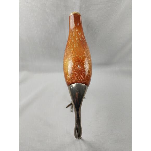 De Stijl Firenze Italy 1970s Wood, Silvered Metal, Bird Sculpture. - Picture 7 of 12